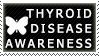 Thyroid Disease Awareness stamp f2u