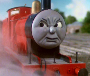 James With Percy's Sad Face by elijah0331 on DeviantArt