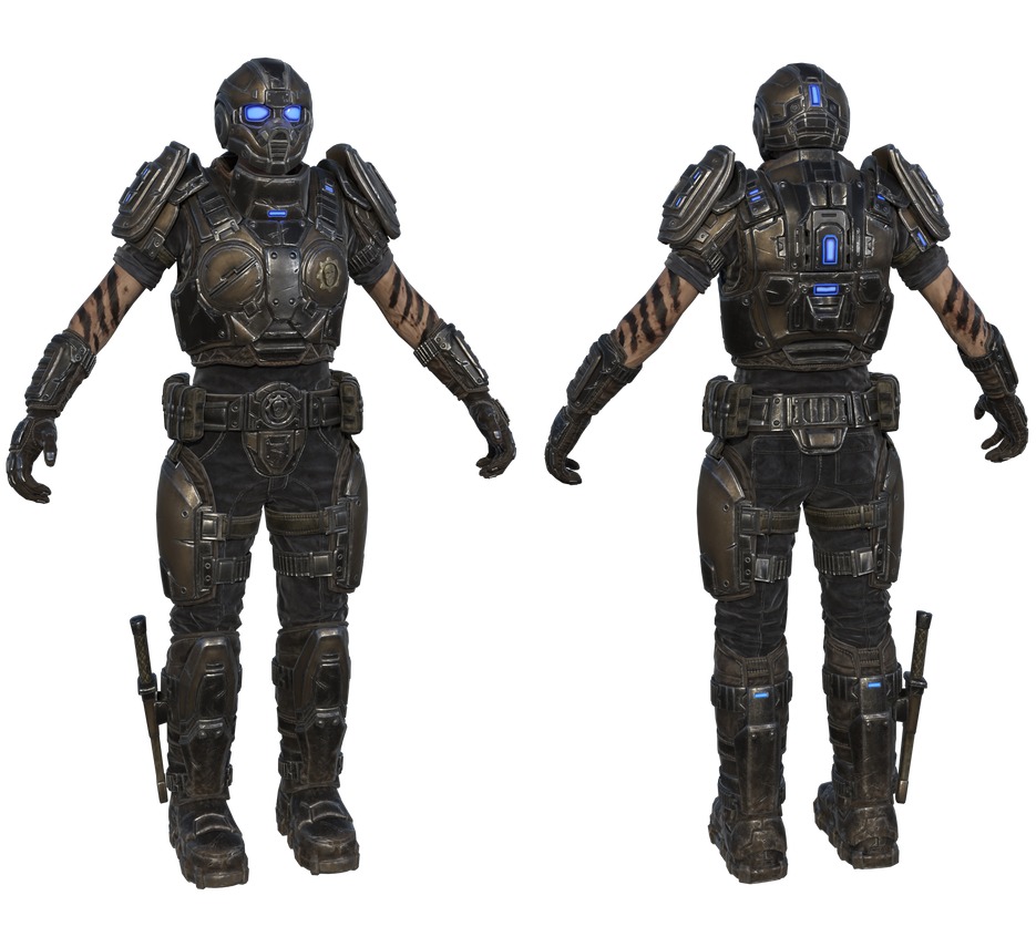 Gears 5 - COG Commando (Heavy Armor Akagi) by OryctesNasicornis on ...