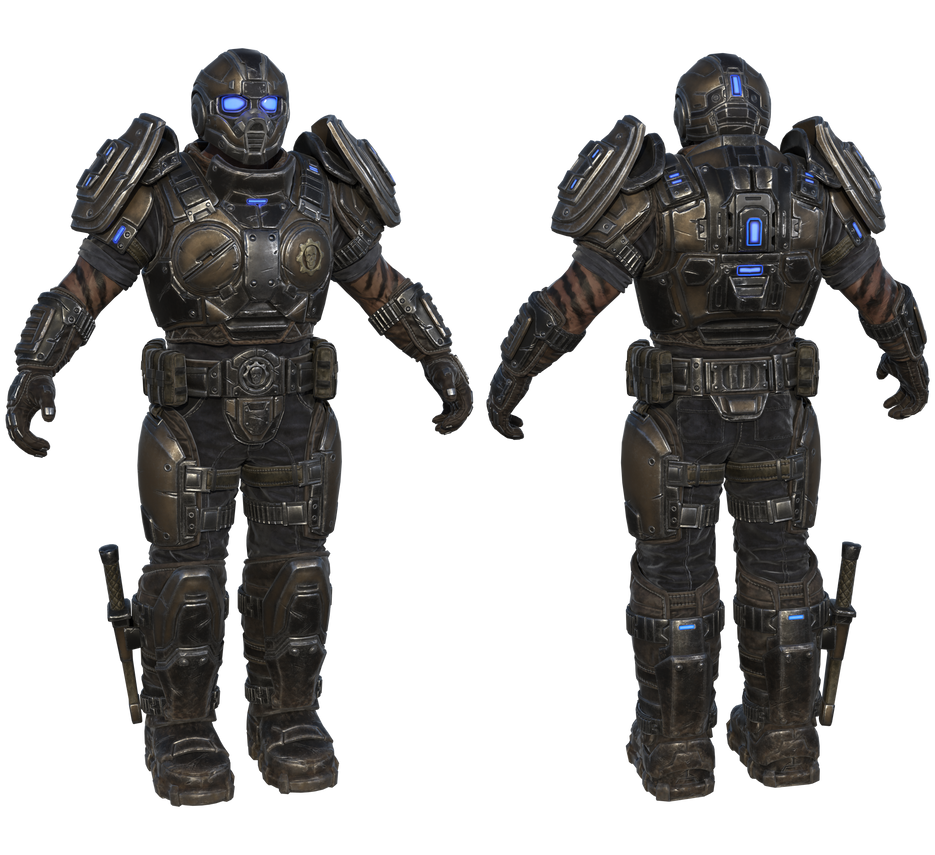 Gears 5 - COG Commando (Heavy Armor Sanguino) by OryctesNasicornis on ...