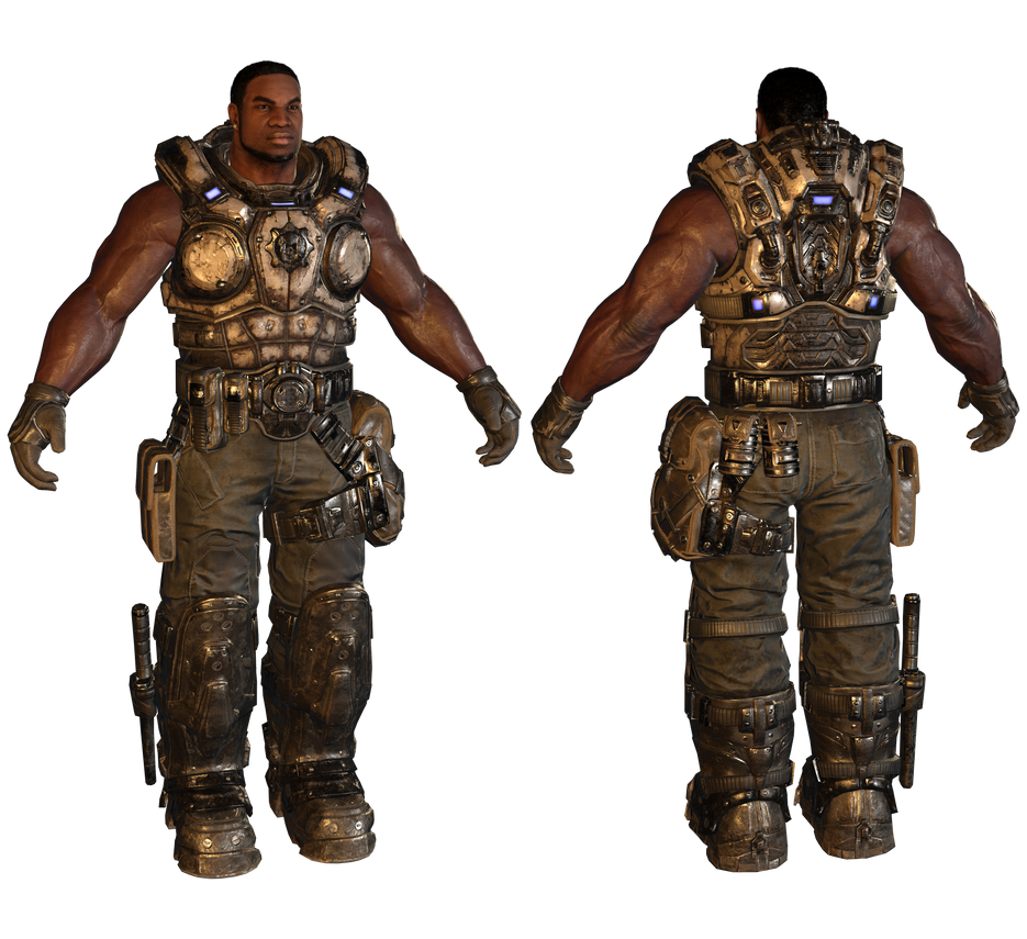 Gears 5 - Cole Train (Classic) by OryctesNasicornis on DeviantArt