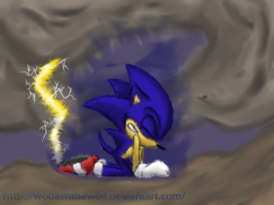 Dark Sonic Transformation - Sonic X 