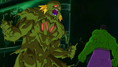 BIO BROLY vs HULK