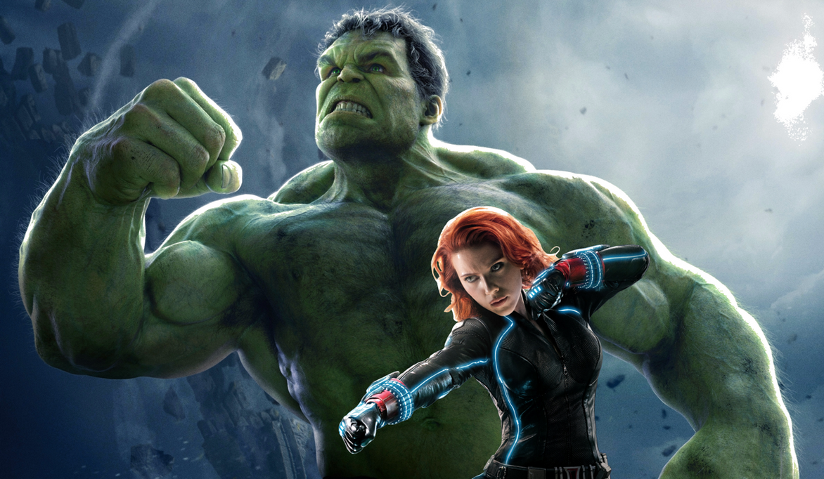 HULK and Black Widow by steeven7620 on DeviantArt