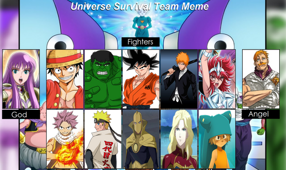 the fighters of the power tournament 1