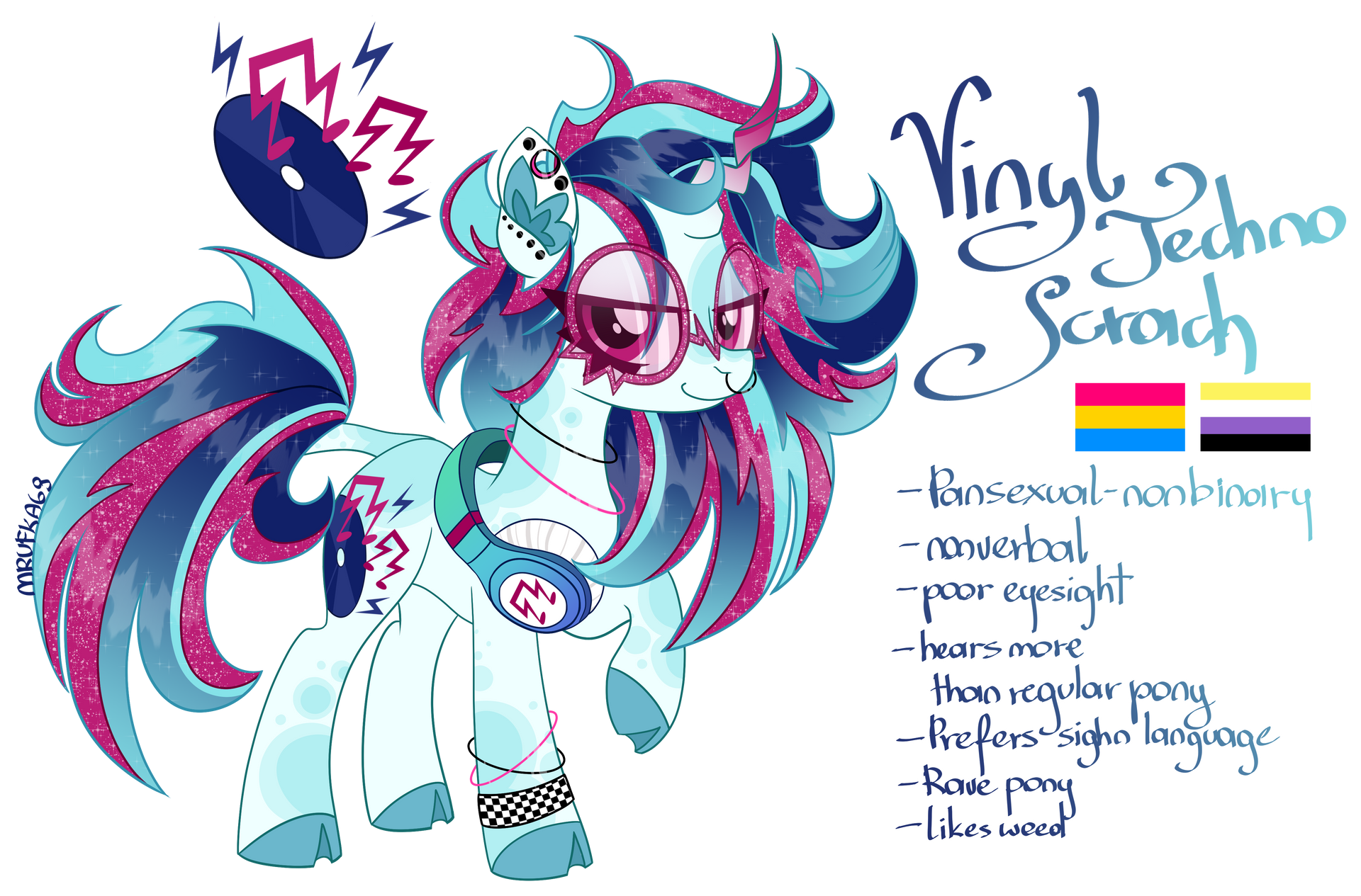 rave pony by Mrufka69 on DeviantArt