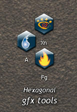 Hexagonal gfx tools