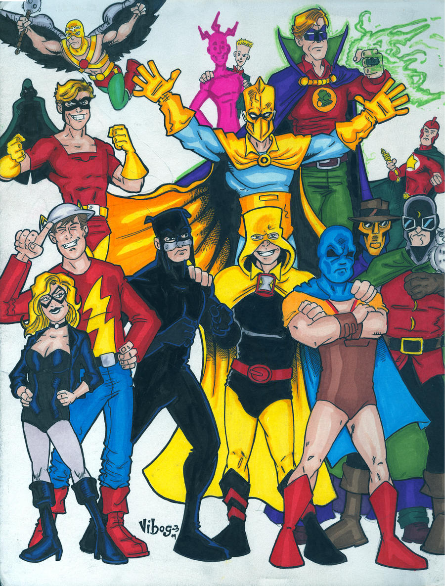 Jsa Deviantart JSA the Golden Age by vibog-3 on DeviantArt