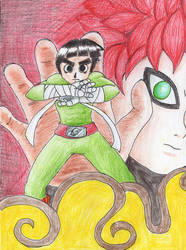 Lee vs Gaara - for RoCamui