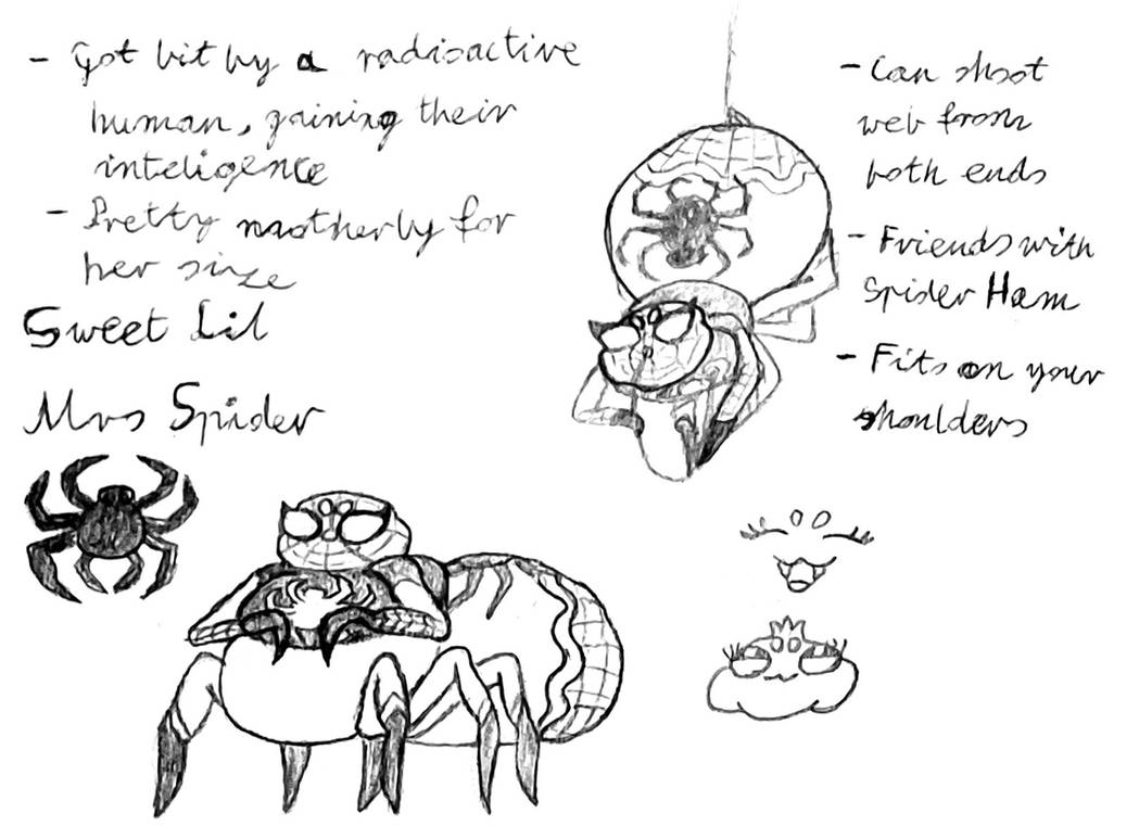Lil Mrs Spider by FishmanPaul on DeviantArt
