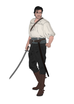 Pirate AU - Seb Color