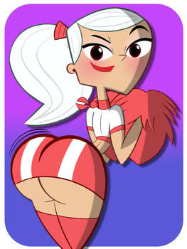 Cherri's Cheerleading Rump Shake!