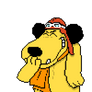 Muttley laughing