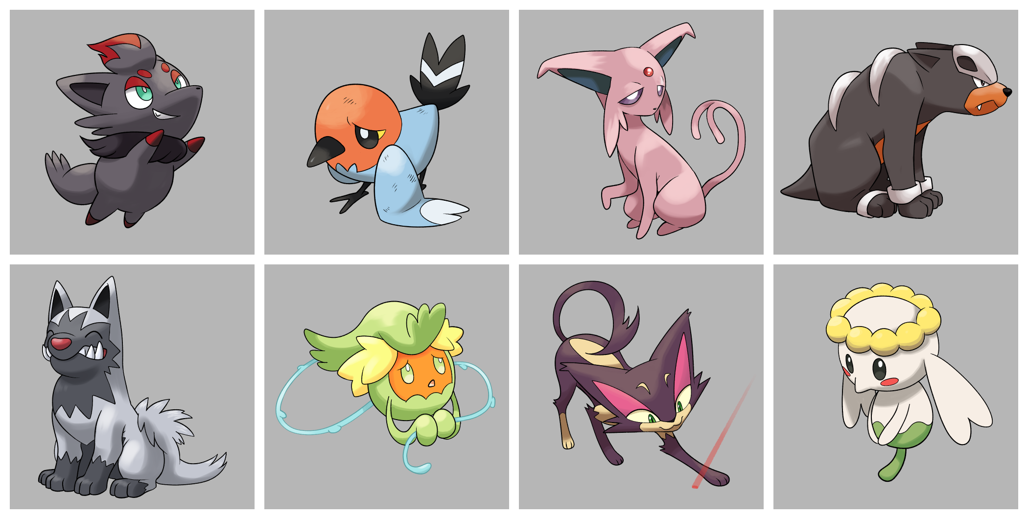 Ken Sugimori Style Practice by SoyotheNerd on DeviantArt