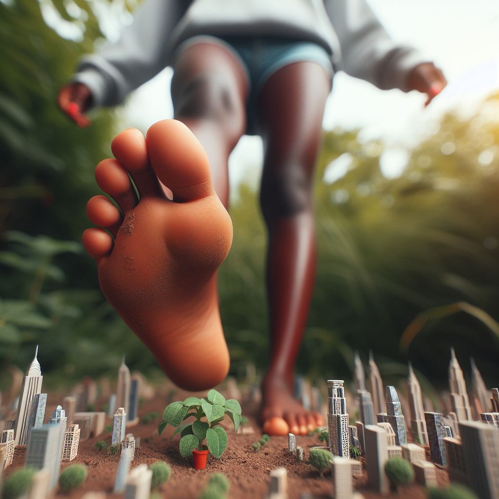 Ebony Giantess Big Feet and Toes by HersheyKissToes on DeviantArt