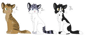 Cat Adopts 1 - 1/3 OPEN (5 POINTS)