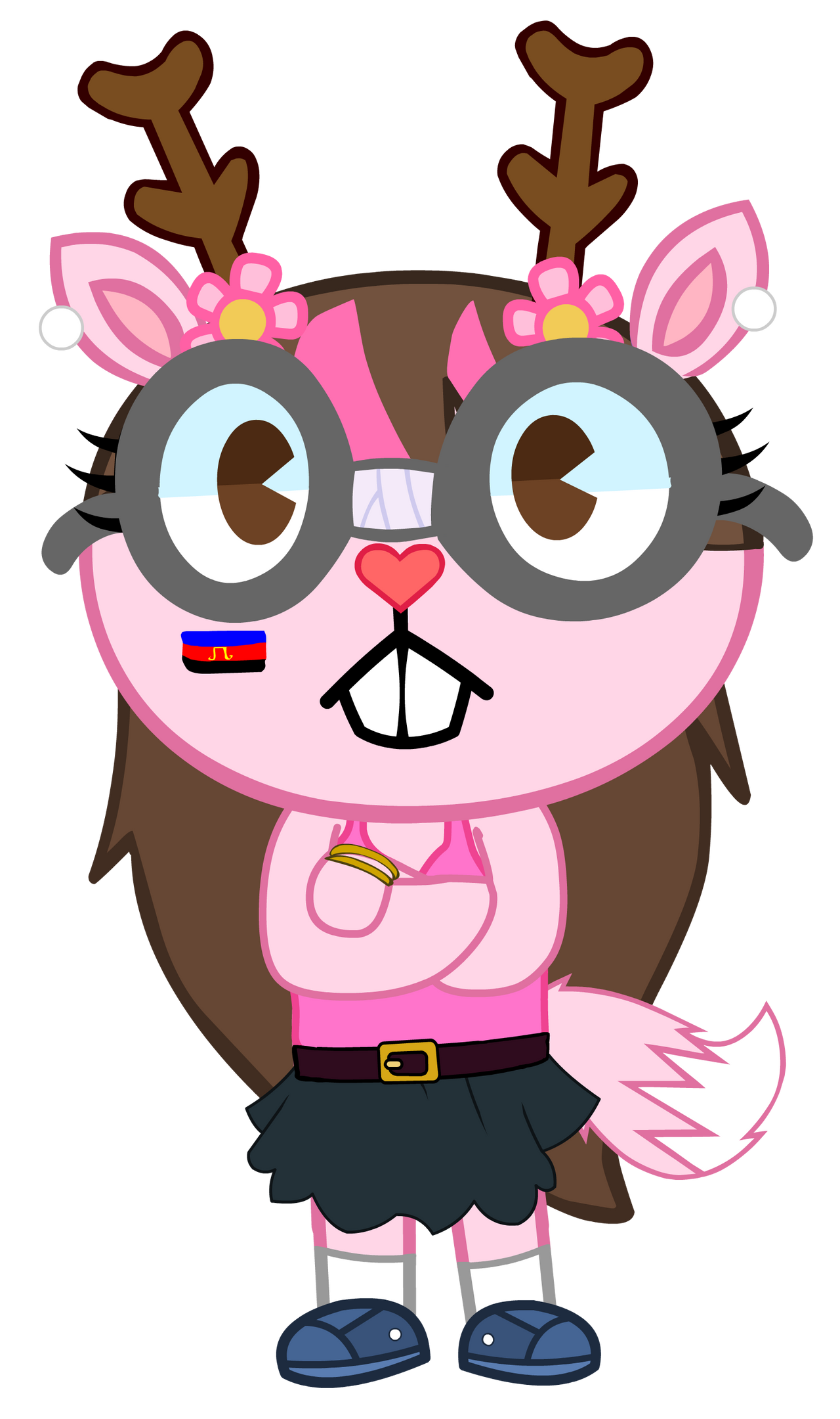 Bea the soft gaming Happy Tree Friends style by Supersauceman on DeviantArt
