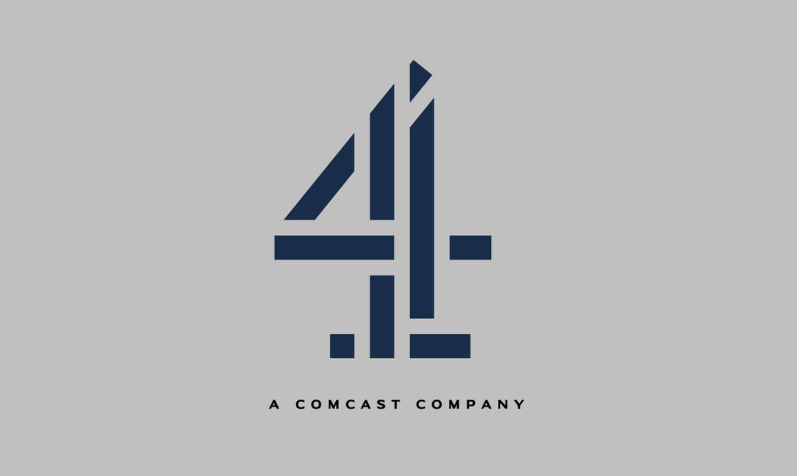 Channel 4 logo onscreen with Comcast byline by LoganFan2002 on DeviantArt