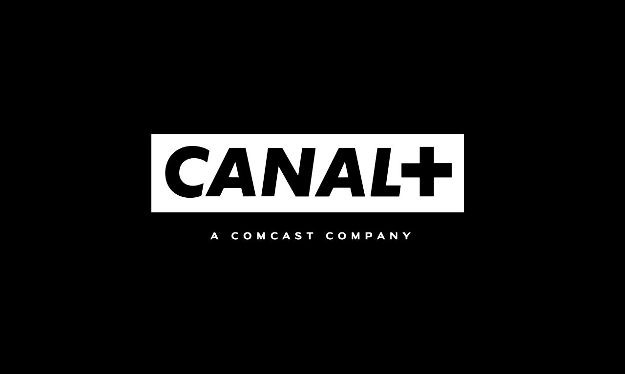 Canal+ logo onscreen with Comcast byline by LoganFan2002 on DeviantArt