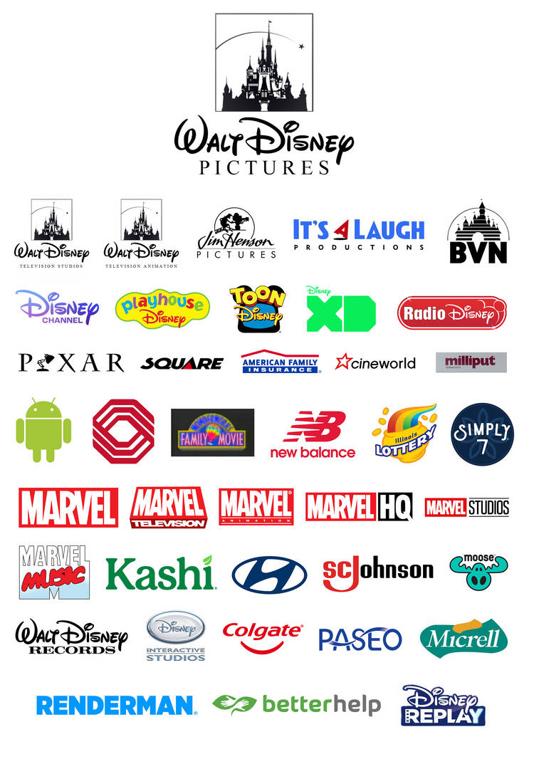 Walt Disney Pictures' Divisions and Subsidiaries by LoganFan2002 on