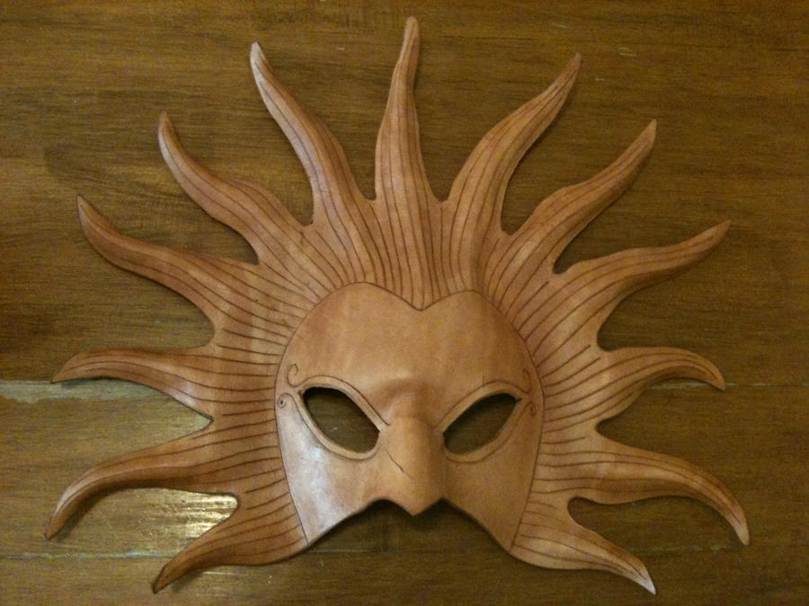 Sun Mask in Progress by pilgrimagedesign on DeviantArt