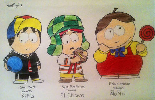 South Park Cosplaying El Chavo