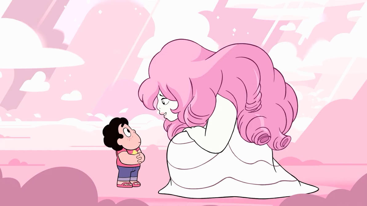 SU Steven Meets Mom Rose Quartz by YesiEguia on DeviantArt