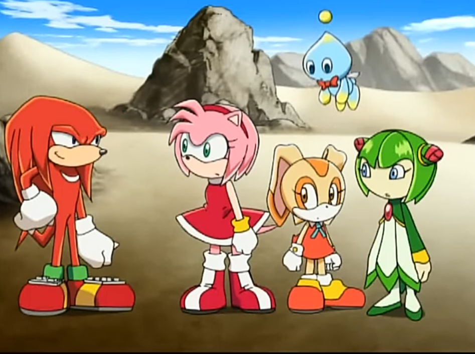 SONICX Hight Differences Knuckles Amy Cream Cosmo by YesiEguia on ...