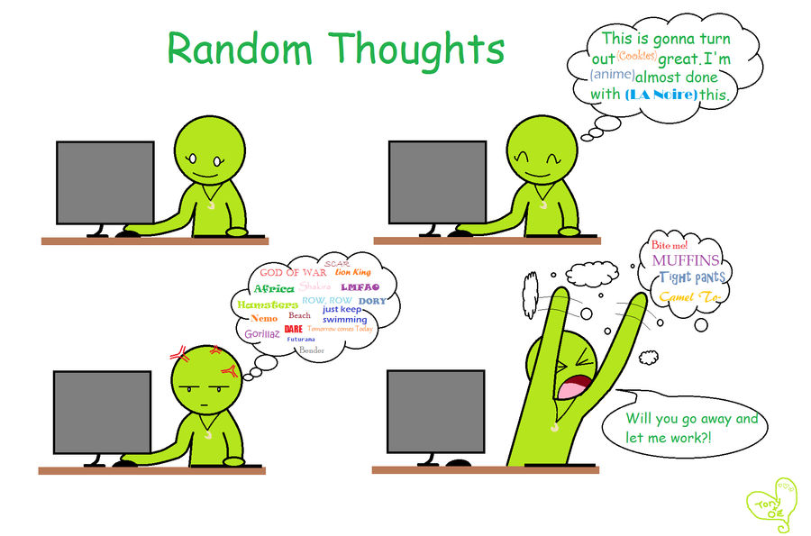 Random thoughts by ArchAngel7 on DeviantArt