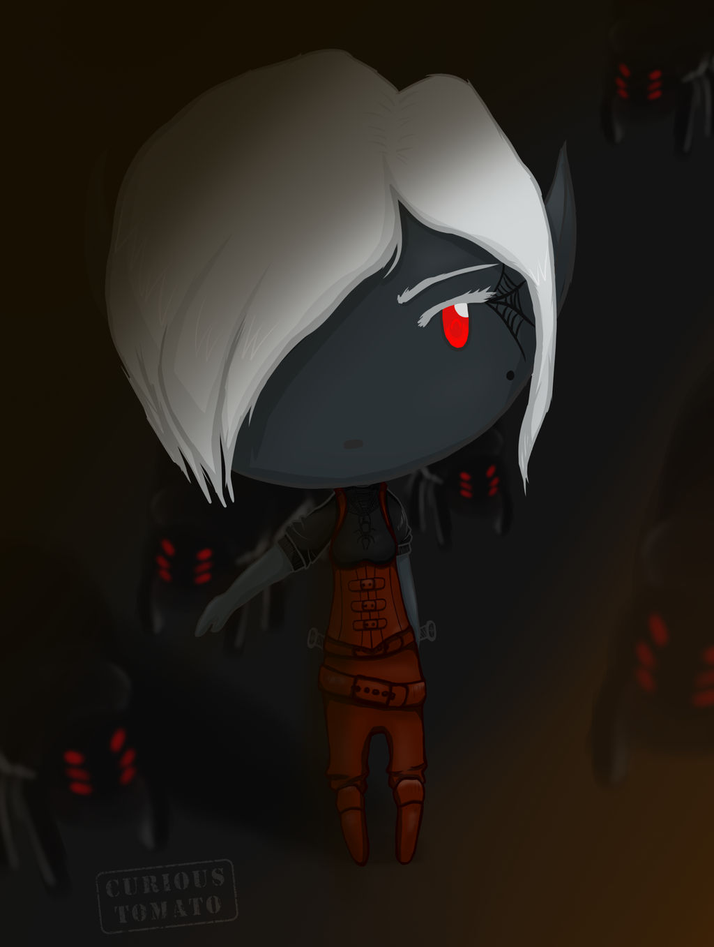 DnD: Drow Rogue by curious-tomato on DeviantArt