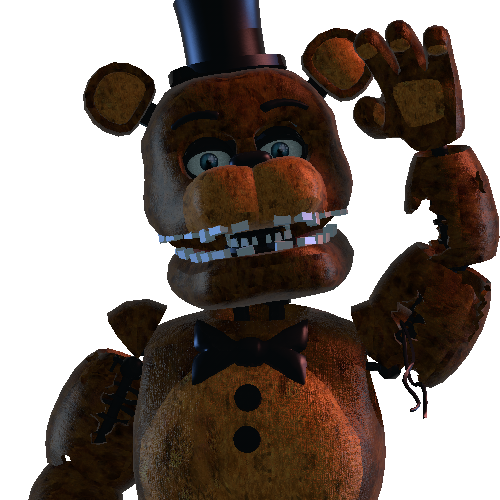 FNaF 2 Withered Freddy c4D Render by puchaolxd on DeviantArt