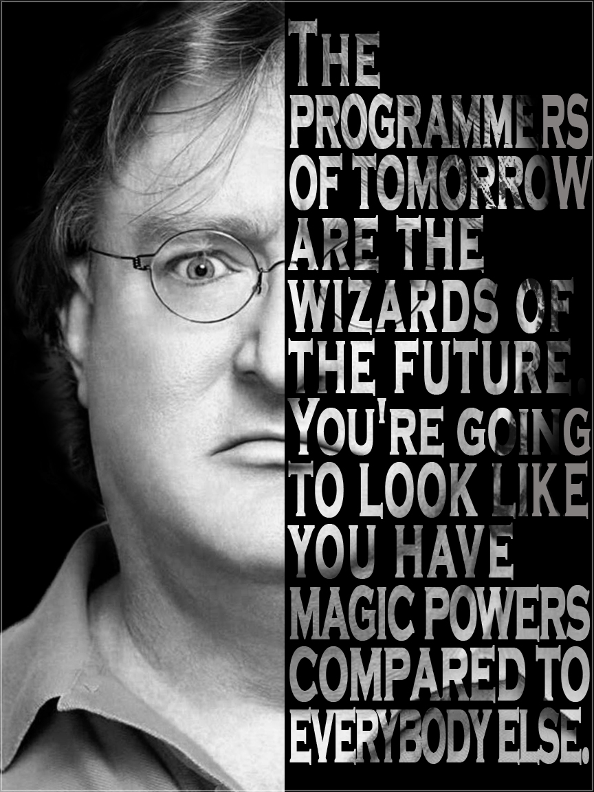 Gabe Newell by Kelvart on DeviantArt