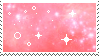 stamp: pink space