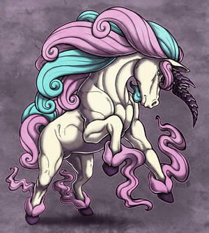 Cotton Candy Unicorn Evolved