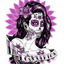 day of the dead girl t design2