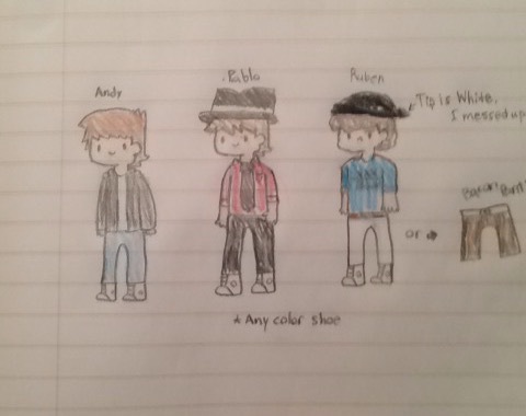 Pablo's Corner Redesign Characters