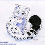 Chibi: Snow Leopard Commission