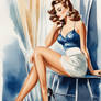 Watercolor-drawing-retro-style-fashionista-pin-up-