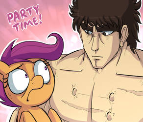 Fist of the North Scootaloo