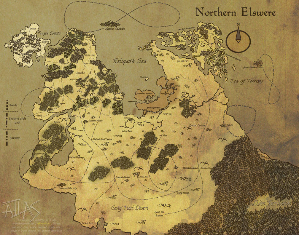 Spellsinger Map Map of the series by I-am-Atlas on DeviantArt