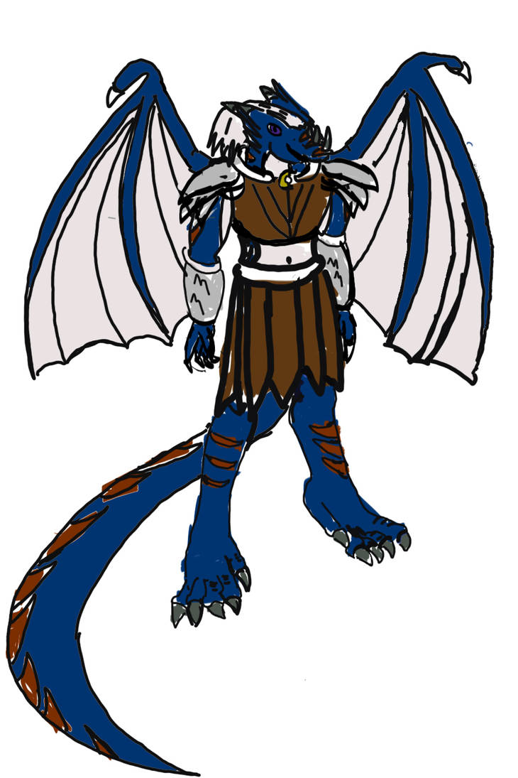 The noble young dragon finalized by NadLock on DeviantArt