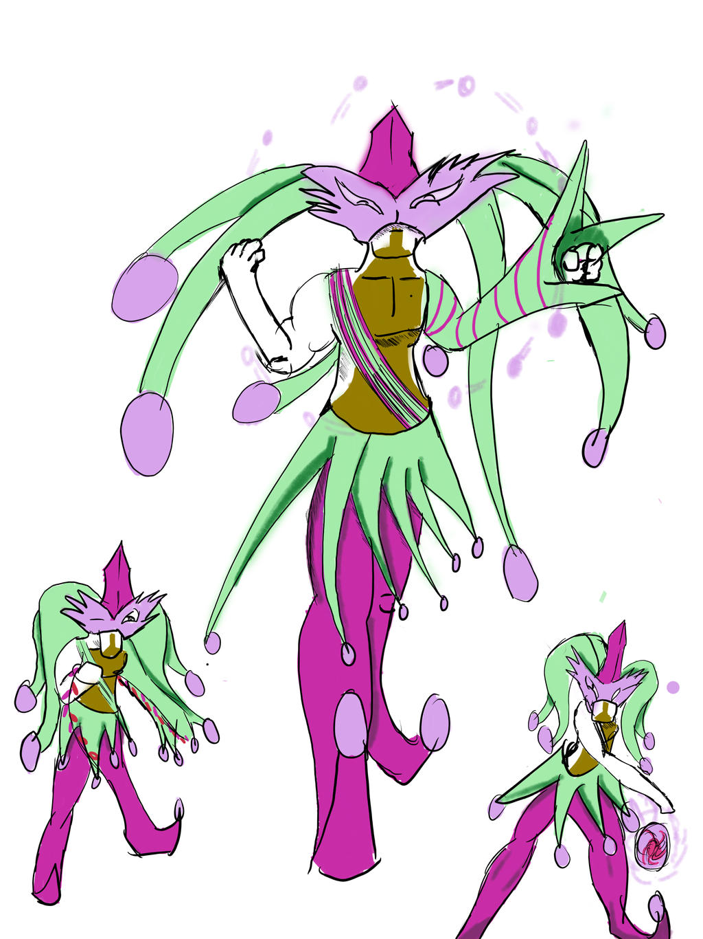 Jester type armors by NadLock on DeviantArt