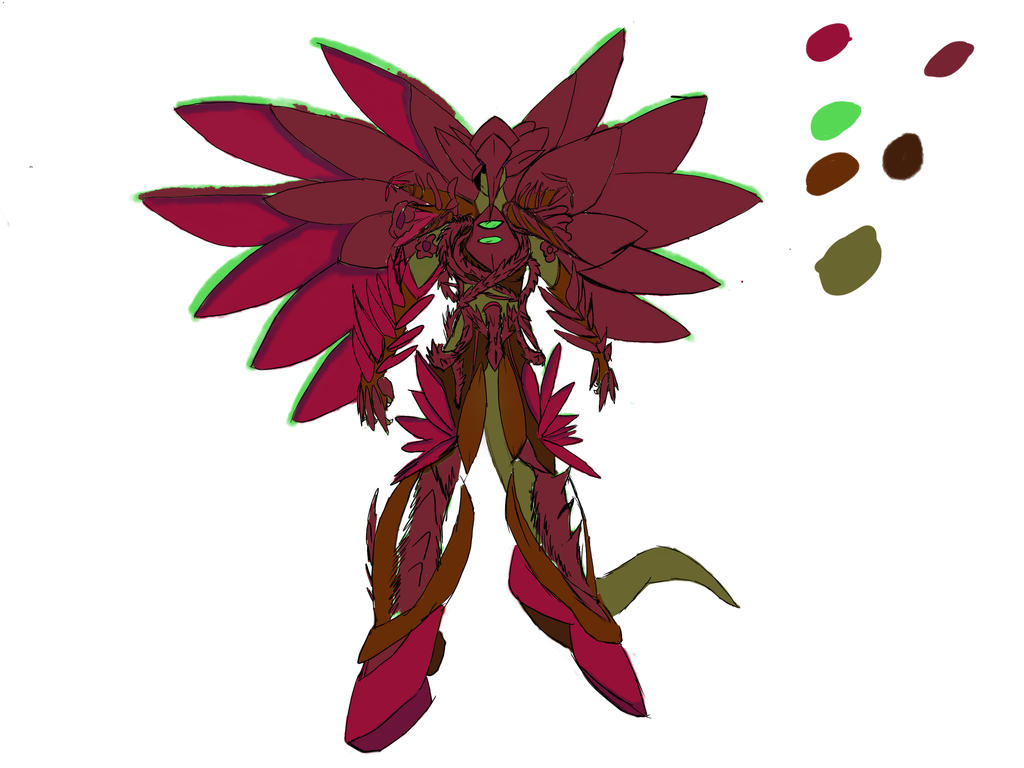 Armor of blooms Duce state by NadLock on DeviantArt