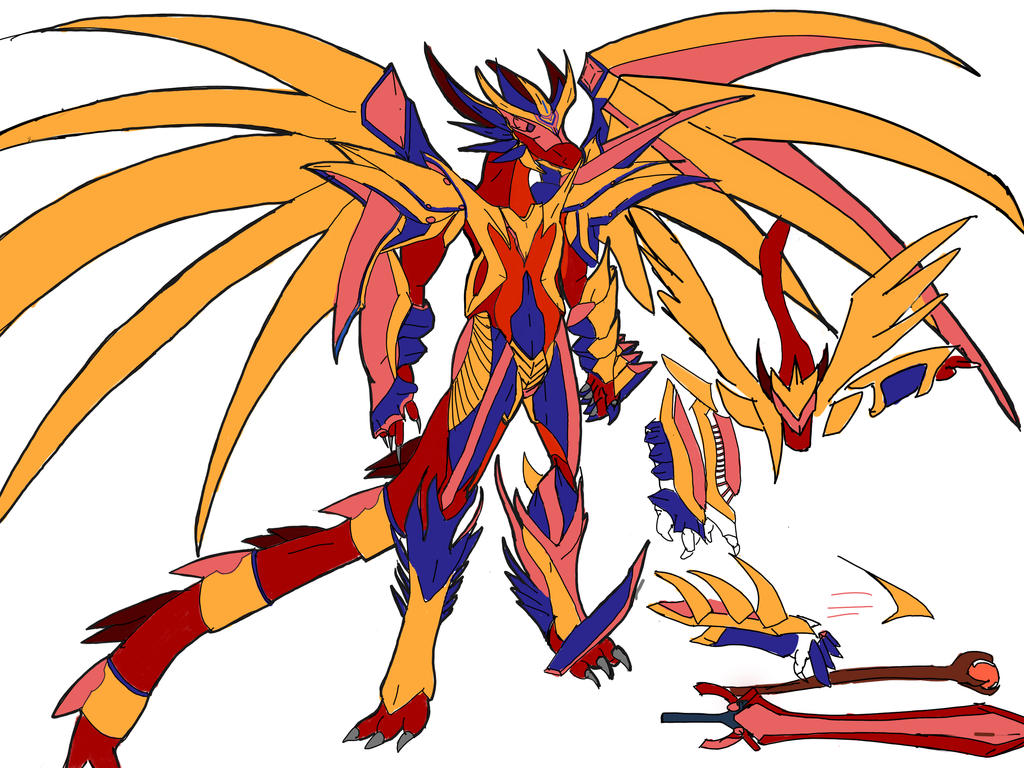 Armor of legends Blaze by Ren the earth dragon by NadLock on DeviantArt