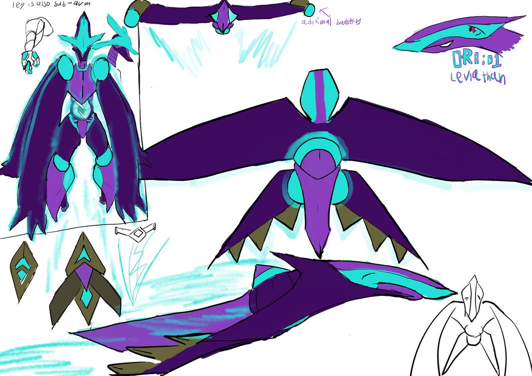 Bi-ultrapet model 1:leviathan by NadLock on DeviantArt