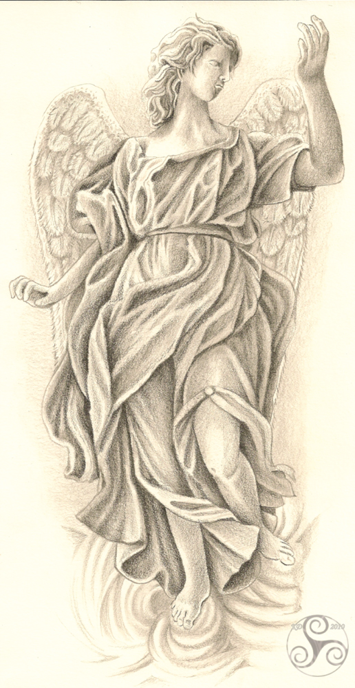 Tall Angel Statue 2011