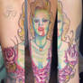 Zombie Toned Marilyn Tat