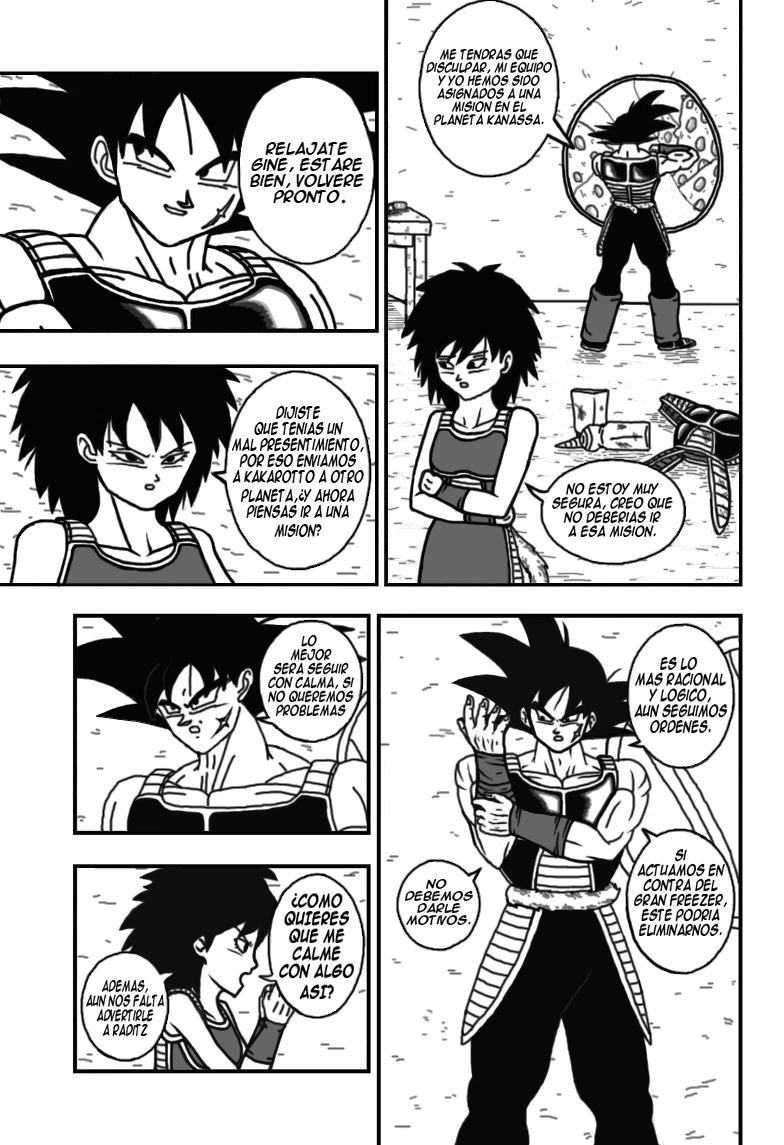 História Dragon Ball Os herdeiros de Bardock (Reescrita) - Chapter