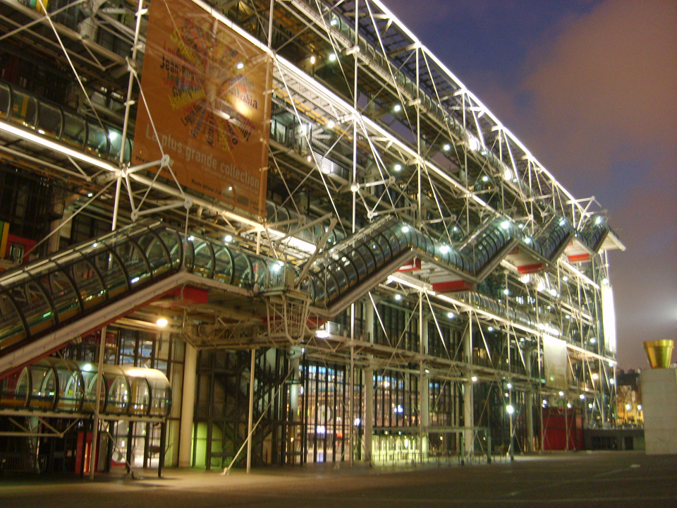 El Pompidou de Rogers y Piano