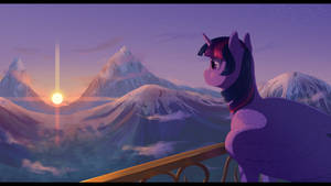 At dusk